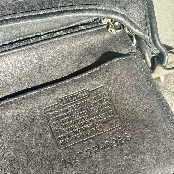 Vintage Coach Legacy Zip Bag 9966 - Picture 12 of 16